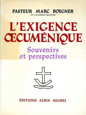 cover image of L'Exigence oecuménique
